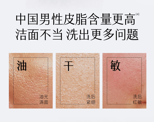 穀雨 男士洗面乳 【去黑頭去角質】 改善粗糙【國人男士專研】【8h控油續航】 潔面乳 深層清潔 清爽控油 保濕 120g