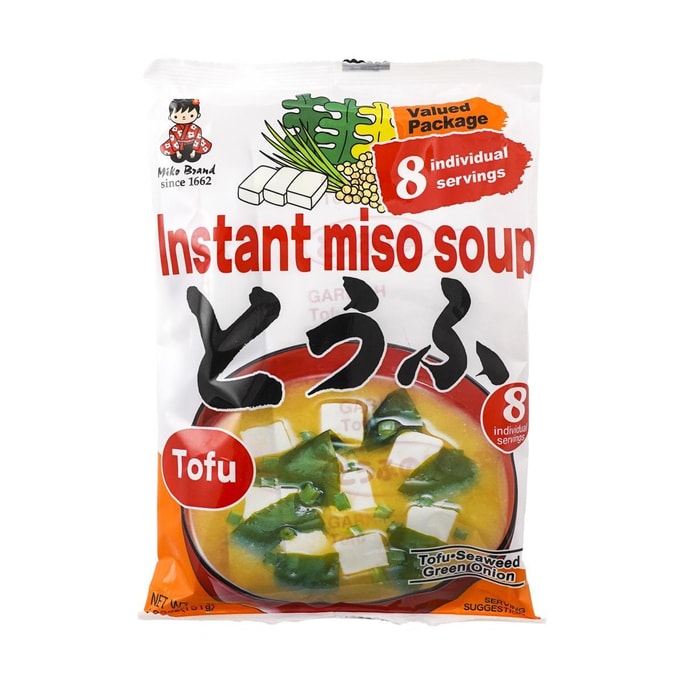 Instant Miso Soup Tofu Flavor 8 Bags 151.2g