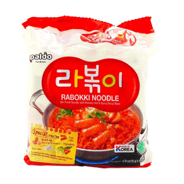韓國PALDO八道 辣炒年糕風味拉麵泡麵 4包入 540g【不含年糕需自己加】