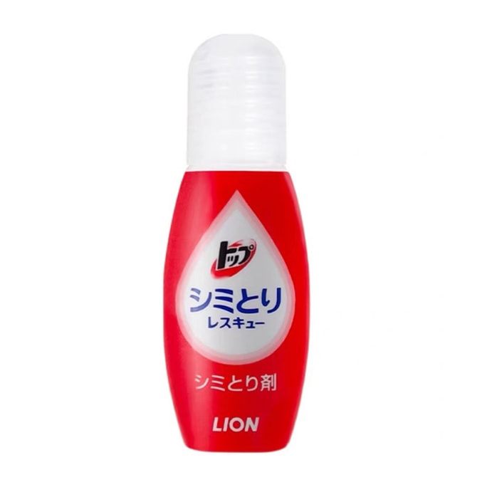 【日本からの直送】LION ライオン ナノレステインリムーバーペン 携帯用汚れ取り紙付き 水洗い不要 除染・油汚れ除去 17ml