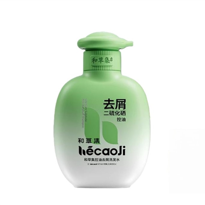 【中国直邮】 和草集 去屑止痒控油洗发水 蓬松香氛二硫化硒洗头膏洗头露 300ml/瓶