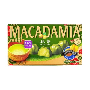 Meiji Macadamia Uji Matcha Chocolate  2.22oz