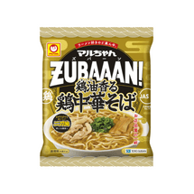 【日本直邮】 日本 MARUCHAN ZUBAAAN! 浓香鸡油方便面 速食面 中华鸡油香味浓厚拉面 1包装