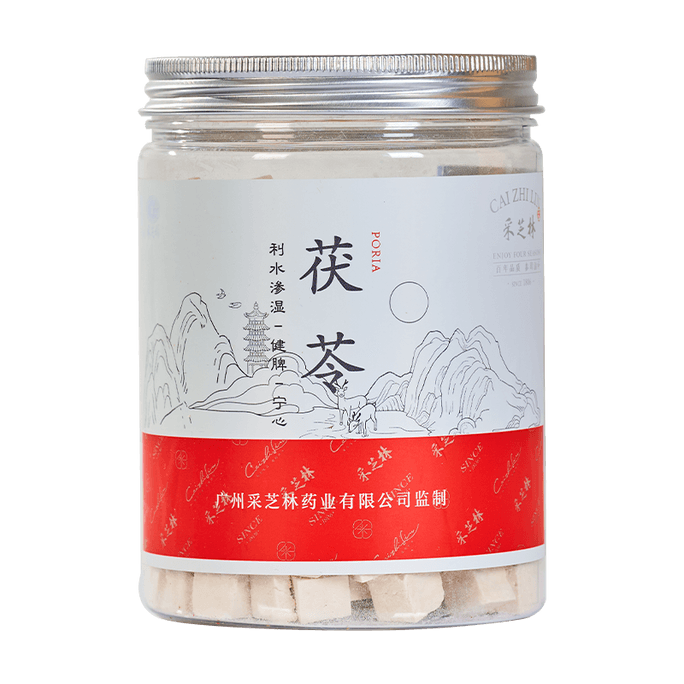 湖北省蔡志林ポリアブロック特別グレードポリアディンポリアスライススープ材料健康茶缶 250 グラム