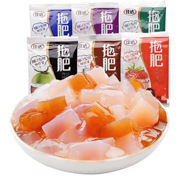 Coconut Meat Jelly Granules 35g*6bag Multiple Mixed Flavors