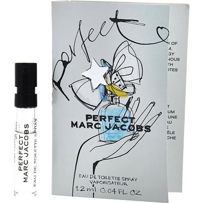 Marc Jacobs Perfect Eau De Toilette Spray Vial On Card