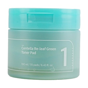No.1 Centella Re-Leaf Green Toner Pad 70 Pads 6.42fl.oz