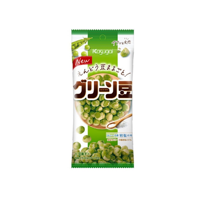 【日本直邮】春日井KASUGAI 青豌豆 淡盐味 休闲零食 48g/袋