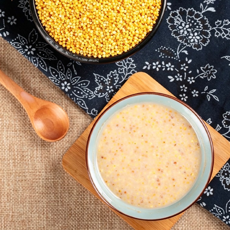 Fried Rice Yogurt Mix Ice Cream Milk Tea Mongolian Cuisine Special Inner Mongolia Fried Rice Original Flavor Rich in Nutrition Low-calories 500g 8