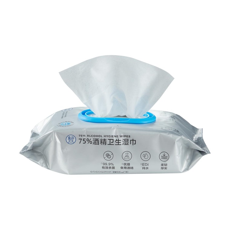 75%アルコール除菌ウェットティッシュ 80枚 4