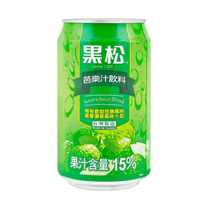 台湾黑松 芭乐汁饮料 番石榴果汁饮料 320ml