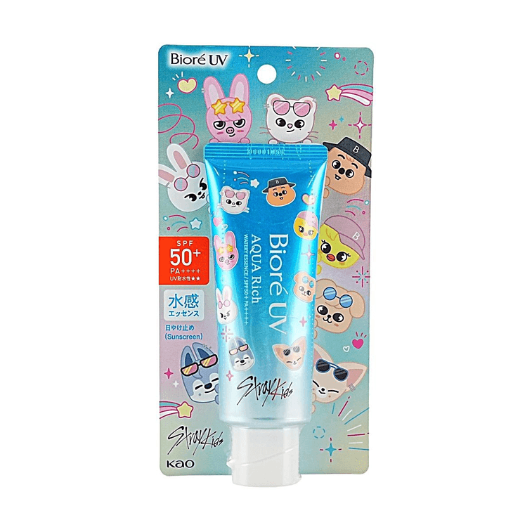 ビオレUVアクアリッチウォータリーエッセンス 限定デザイン 70g 3