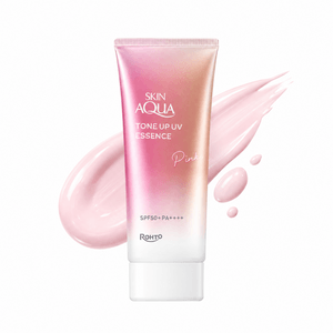 스킨 아쿠아 톤업 UV 에센스, SPF50+ PA++++, 70ml #핑크【로지 글로우 선스크린】