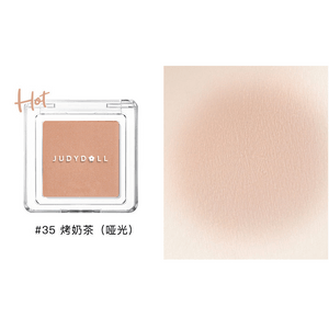 [중국 직배송] 주디돌 싱글 컬러 블러셔 [컨투어링] 35 로스티드 밀크티 하이라이터 & 컨투어링 크림 블러셔, 얼굴 윤곽을 밝히고, 볼륨감을 더하고, 뭉침 없이 매끄럽게 마무리하는 3D 매트 블러셔 3g