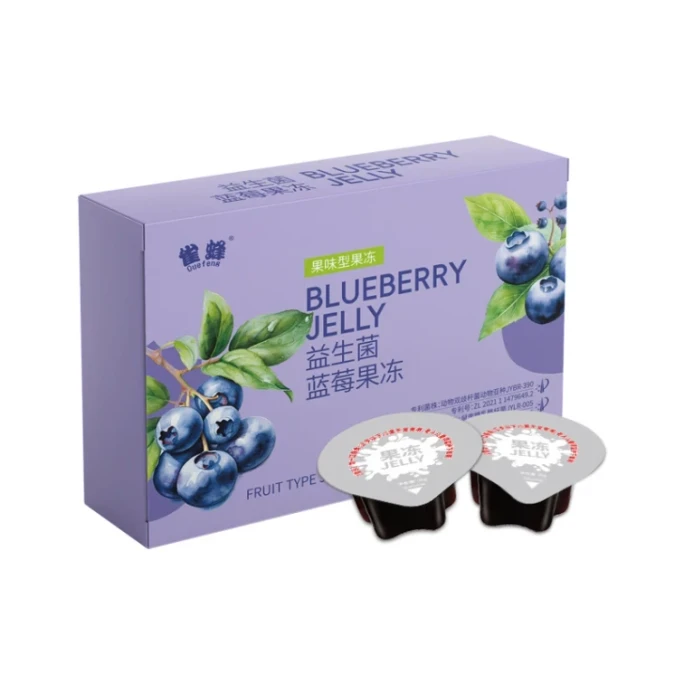 Probiotic Blueberry Jelly 35g*5 pieces per box 