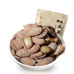 【中国直邮】琦王 瓜蒌子天柱山瓜篓籽原味炒货奶油味 非吊瓜子休闲零食500g*1袋