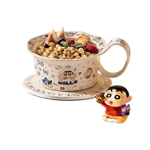 Yogurt Fruit Salad Bowl Tableware 550ml Graffiti Crayon Shin-chan 1pc