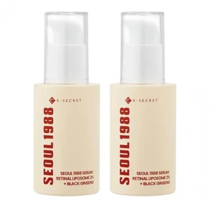 KSECRET SEOUL 1988 레티날데하이드 리포솜 2% + 흑삼추출물 더블세트 (한국)