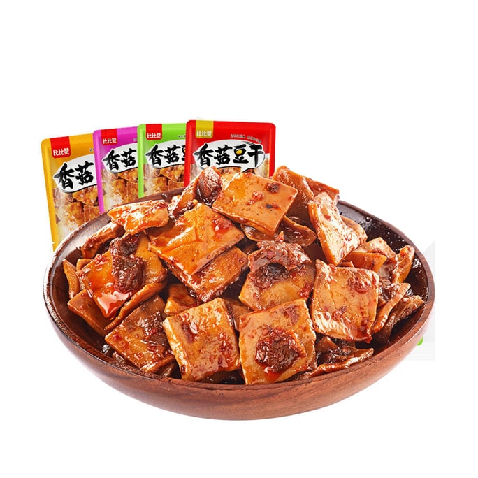 Dried mushroom bean curd dried latiao food small package to satisfy cravings party essential mushroom mixed flavor  250g