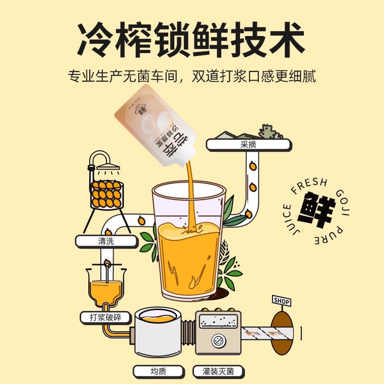 默小吉 沙棘原漿【天然維生素C 維生素E美白 胺基酸 黃酮類】10袋入 300ML 零糖 零添加 天然美白喝什麼 抗氧化 增強免疫力 養生飲品 零糖零添加的果汁推薦 3