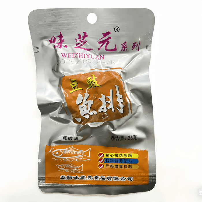 【中国直送】威志源 黒豆フィッシュフィレ、マイルドな辛さ、カジュアルスナック、26g×5パック