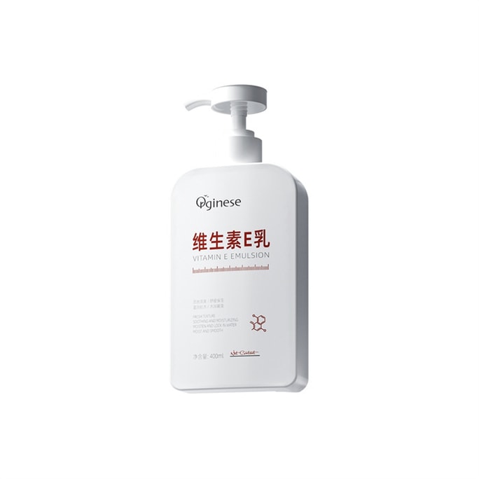 Vitamin E Milk Moisturizing Hydrating Nourishing Vitamin E Milk Cream Body Lotion 400ml/bottle