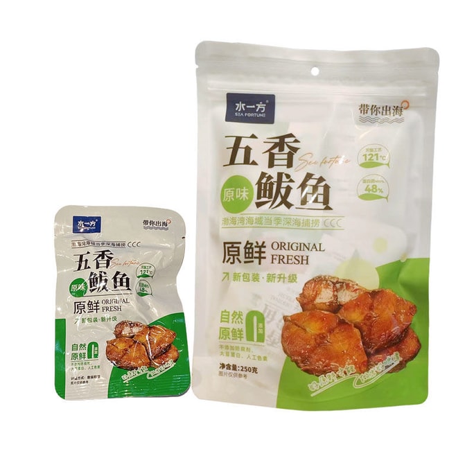Ready-to-eat Fragrant Flathead Fish Dalian Specialty Seafood Snack 250g/bag