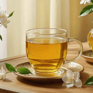 Low Sugar Jasmine Green Tea - Healthy & Refreshing, 16.9fl oz *15【15 Packs】