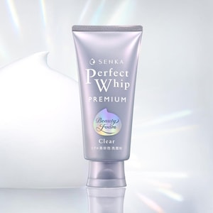 日本FINETODAY SENKA珊珂洗颜专科 药用泡沫洁面乳 120g 透明款 清爽深层去角质 清洁毛孔污垢黑头白头 水杨酸抗痘 