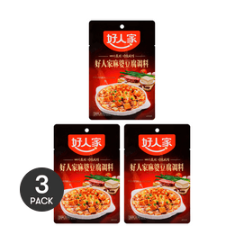 HRJ Seasoning for Mapo Toufu 80g*3pc【Value Pack】