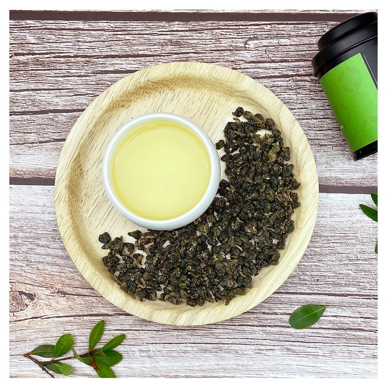 [台湾直邮]茶粒茶 原片茶叶 Mini黑罐 阿里山高山茶 25g 5