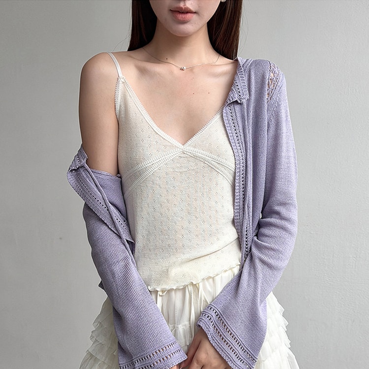 Vintage Casual Camisole Apricot Size F 1 Pc Commuter Lace Spliced Vintage Casual Camisole Apricot Size F 1 Pc Commuter Lace Spliced