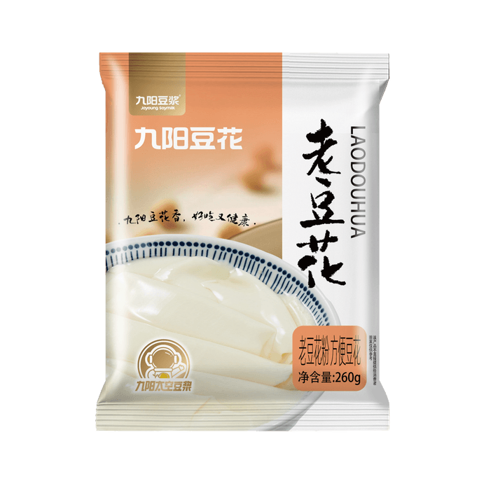 Joyoung 두부 푸딩 가루, 즉석 두화 간식 믹스, 260g
