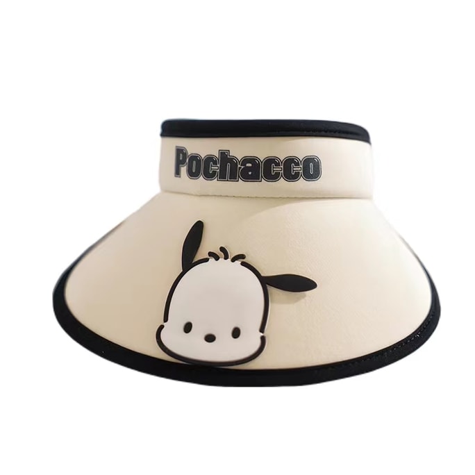 Sanrio Sun Hat Protects Against UV Rays - Pochacco 1Pc