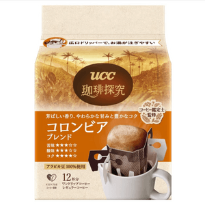 【日本直送】UCCコーヒー エクスプロレーションシリーズ ドリップコーヒー（コロンビアブレンド）12杯分