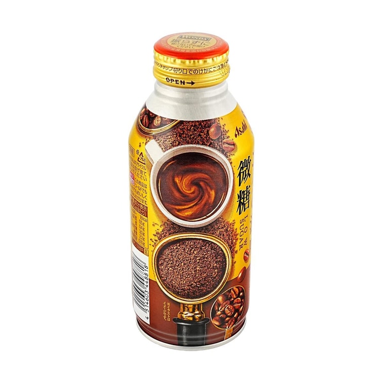 日本ASAHI朝日 WONDA微糖深味即饮咖啡 370g 【双重萃取 醇厚低糖】 4