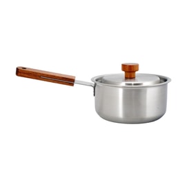 IH Single Handle Stainless Steel Pot 6.3In/1.5Qt Multi-Stove Safe