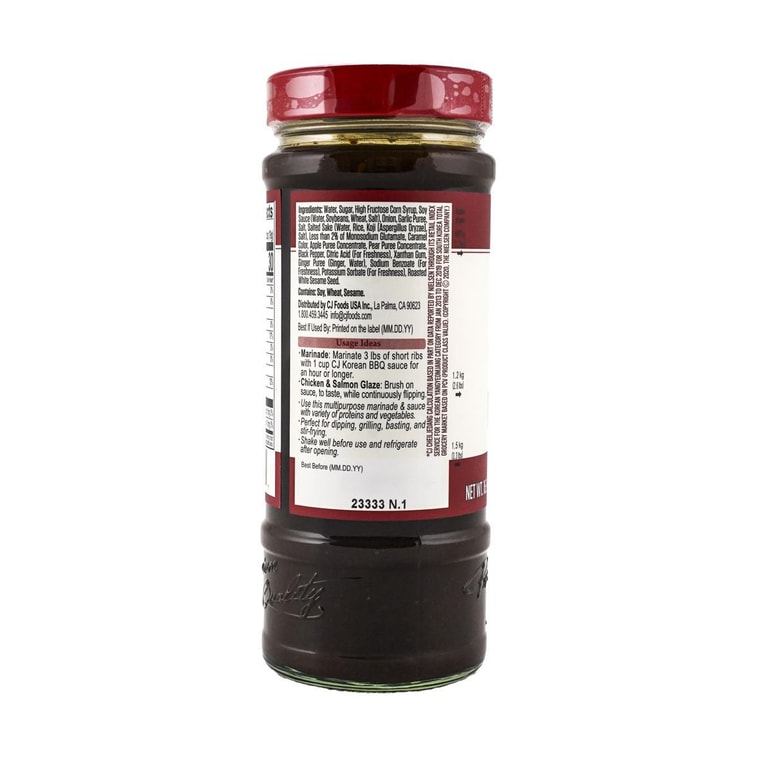 Korean BBQ Original Sauce Kalbi Marinade for Ribs, 16.9 oz 5