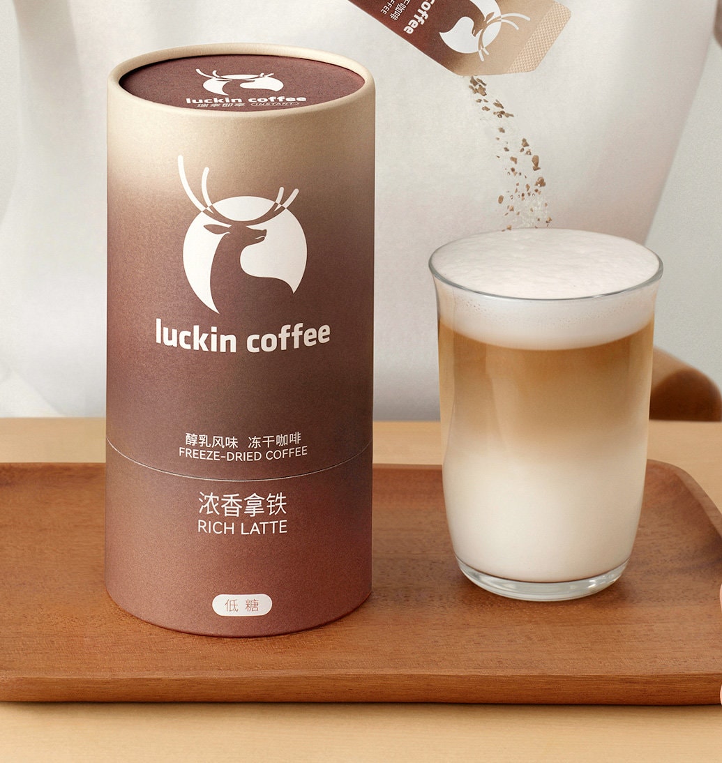 瑞幸咖啡 【新品】生椰拿铁 醇乳风味 冻干咖啡 低糖 -12条*15g/条 大颗粒三合一奶咖 速溶咖啡【清甜椰香 丝滑香浓】【门店爆款灵感风味】