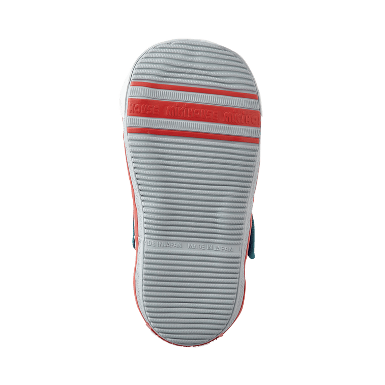 MIKIHOUSE 日本制透气拼色学步布鞋 16cm 460g 4