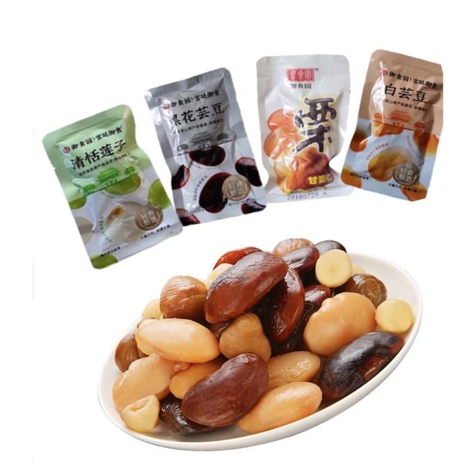 Beijing Traditional Chestnut Loutus Kidney Beans afternoon Snacks120g