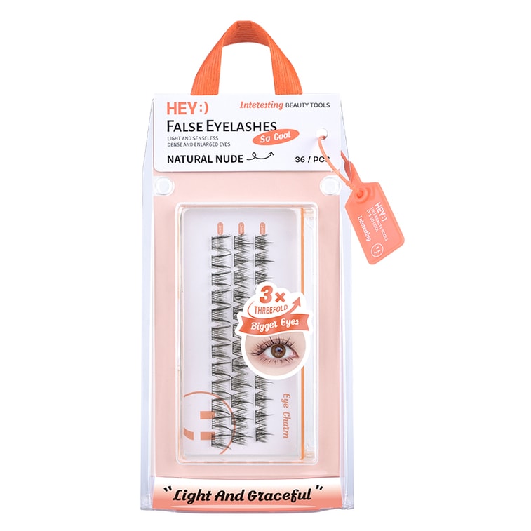 마리안느 [공식 플래그십 스토어] 게으른 사람을 위한 3단계 ABA 내추럴 카툰 아이 인조 속눈썹, 재사용 가능, 2가지 스타일 (신제품), 36개입 6