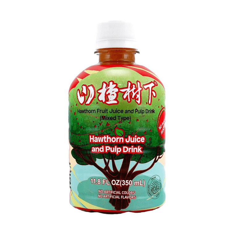Hawthorn Juice and Pulp Drink Mixed Type,Sugar Free, 11.83 fl oz 4
