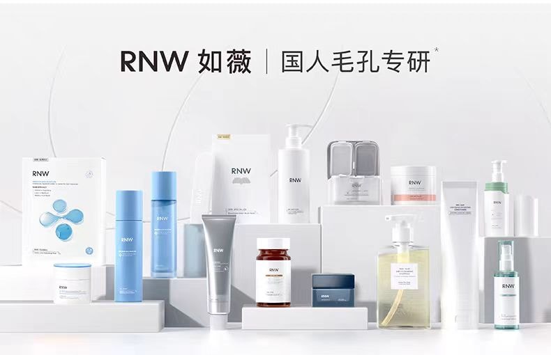 【中国直邮】 韩国 RNW 可拉伸湿敷绵柔巾 透气亲肤 一棉多用 100片/包 (常规款50片+开孔款50片)*2包