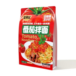 푸뤄지 토마토 국수 210g [달콤하고 신맛이 강하고 맛있습니다] [진한 소스, 복잡한 풍미]