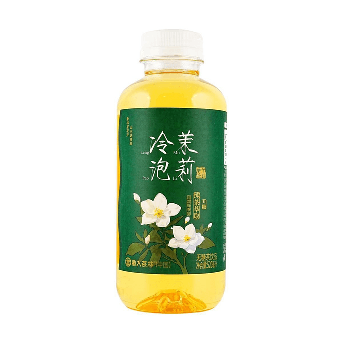 象入茶林 冷泡茉莉 無糖茶飲 520ml【純茶萃取 淡雅花香 清新茶韻】【0糖0脂0卡】