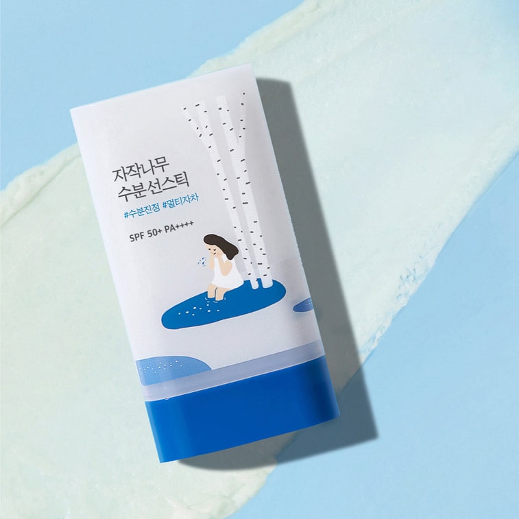 라운드랩 버치 모이스처라이징 선스크린 스틱 (SPF 50+ PA++++) 19g [한정판] 3