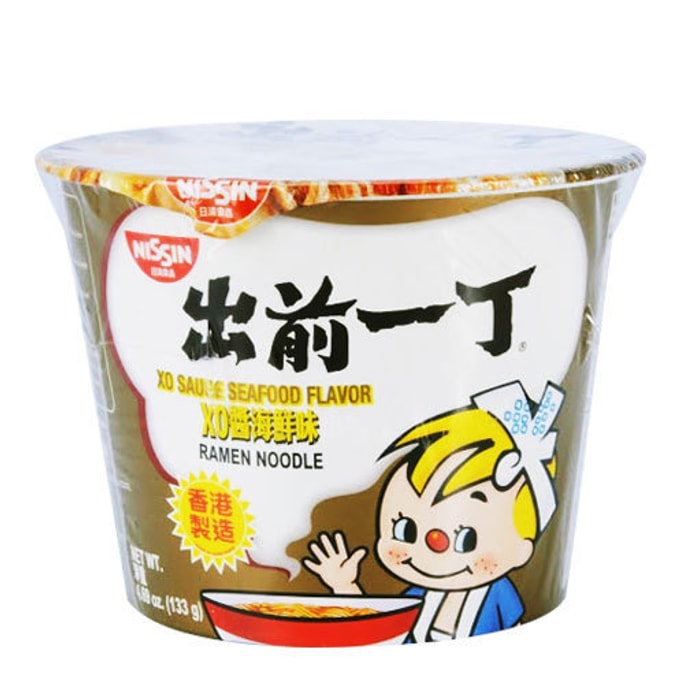 Japanese Demae Seafood Ramen with XO Sauce - Instant Noodles, 4.69oz