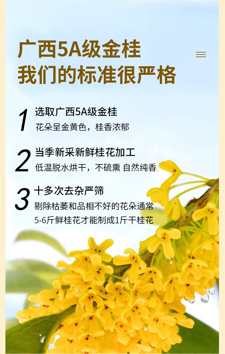 滇初 桂花蜜酿 0蔗糖【配料干净 蜂蜜+干桂花】冲泡茶饮 化痰润喉通便 200g 桂花酱 烘焙甜品面包糕点酸奶好搭档