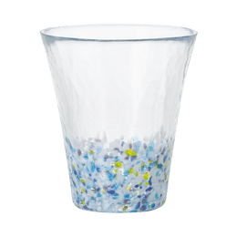 ISHIZUKA GLASS 石塚硝子||津轻 多彩时景玻璃杯||雪之灯 300ml